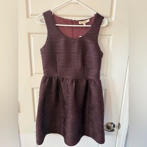 NWT Rewind Textured Burgundy Mini Dress